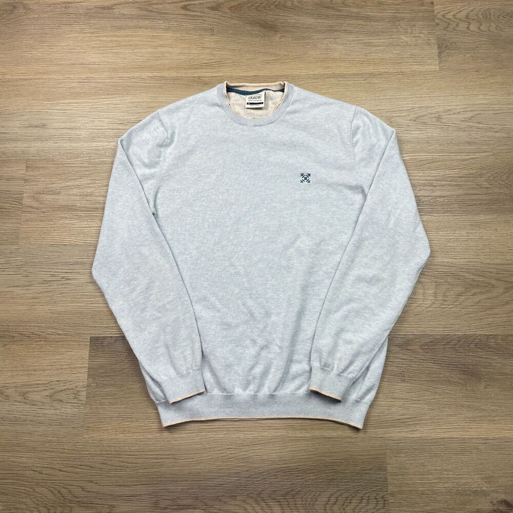 Oxbow Sweater Mens Large Blue Peroni French Surf Crewneck